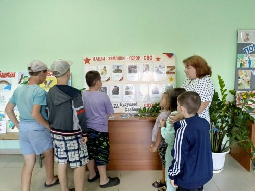 Герои СВО: в Кильдееве прошел час мужества для юного поколения