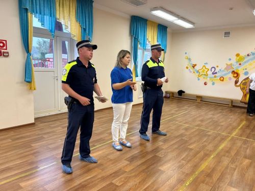 «Солнышко» за безопасность: в Верхнеуслонском детсаду прошел урок по БДД