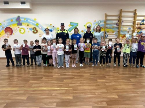 «Солнышко» за безопасность: в Верхнеуслонском детсаду прошел урок по БДД