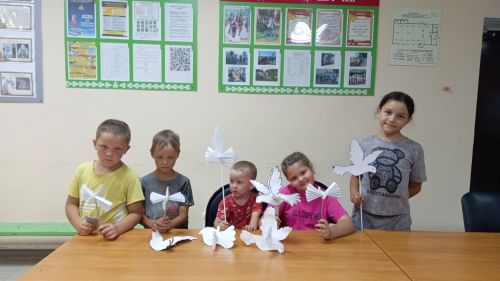 «Ангелы Донбасса»: в Вахитове дети почтили память жертв войны