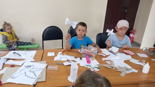«Ангелы Донбасса»: в Вахитове дети почтили память жертв войны