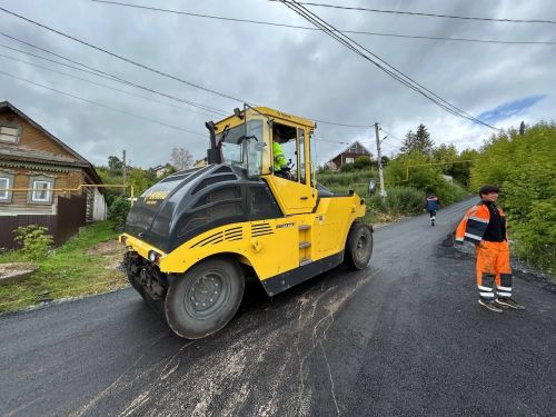 В Верхнеуслонском районе продолжаются работы по обновлению дорог