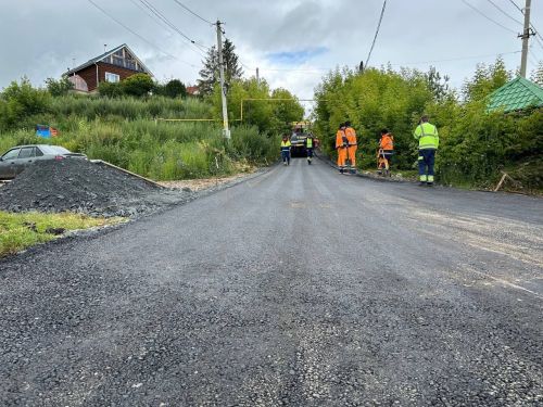 В Верхнеуслонском районе продолжаются работы по обновлению дорог