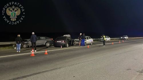 Двое детей погибли в лобовом столкновении на трассе Казань-Ульяновск
