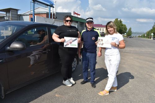 В Верхнем Услоне прошла акция «Ремень безопасности — защита жизни»
