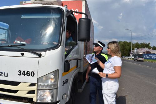 В Верхнем Услоне прошла акция «Ремень безопасности — защита жизни»