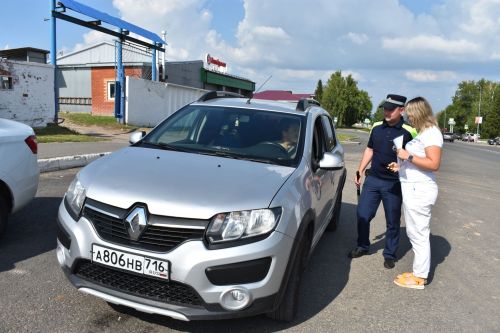 В Верхнем Услоне прошла акция «Ремень безопасности — защита жизни»