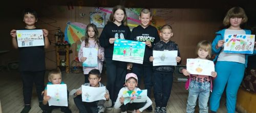 «Волшебный сундучок» и «Лучи светофора» порадовали ямбулатовских ребят