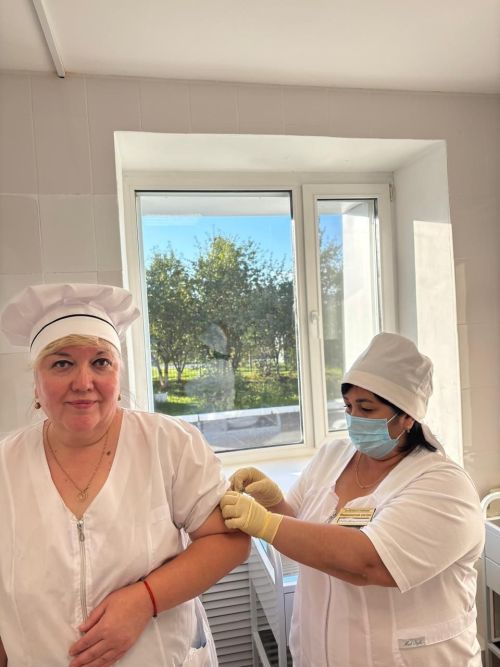 Вакцинация от гриппа началась в Верхнеуслонском доме-интернате