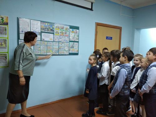 Уроки безопасности дорожного движения прошли в Набережно-Морквашской школе