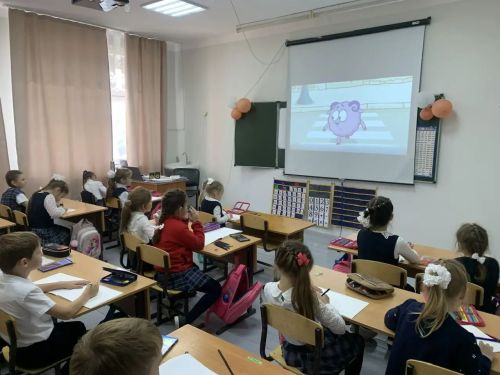 Уроки безопасности дорожного движения прошли в Набережно-Морквашской школе
