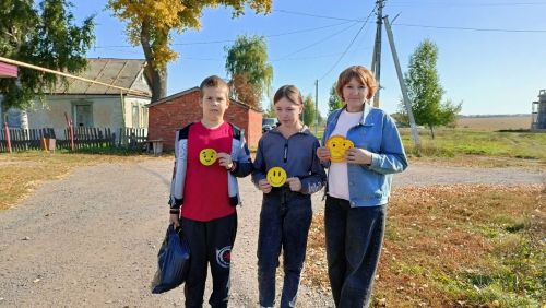 Акция «Подари смайлик» прошла в Кильдеевском сельском ДК