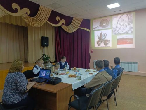Фольклорные посиделки о традициях чаепития прошли в Кильдеевском СДК