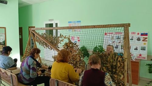 Сбор гуманитарной помощи для военных от жителей Кильдеевского поселения