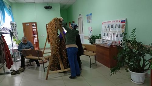 Сбор гуманитарной помощи для военных от жителей Кильдеевского поселения