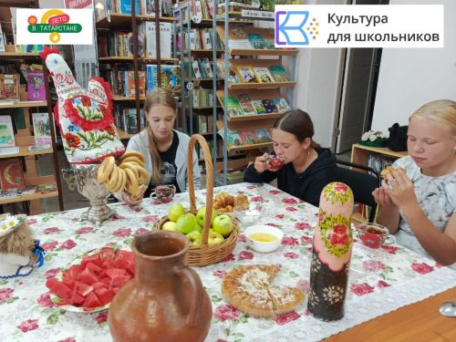 Три Спаса августа: народные традиции узнали коргузинские школьники