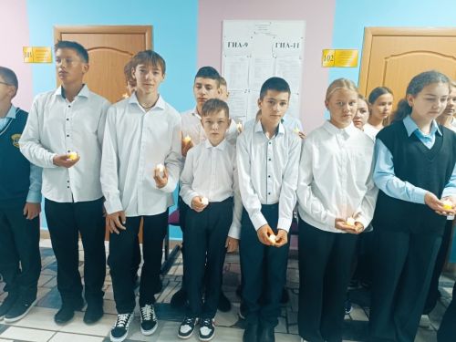 Гимназиядә Беслан фаҗигасенә багышланган чара узды