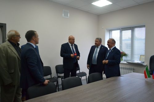 В Нижнем Услоне открыли новое здание сельского поселения