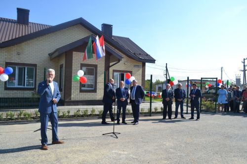 В Нижнем Услоне открыли новое здание сельского поселения