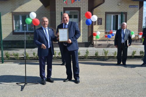 В Нижнем Услоне открыли новое здание сельского поселения
