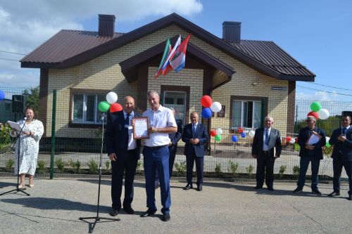 В Нижнем Услоне открыли новое здание сельского поселения