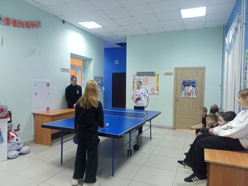 Рождественский турнир по настольному теннису в Русском Макулово