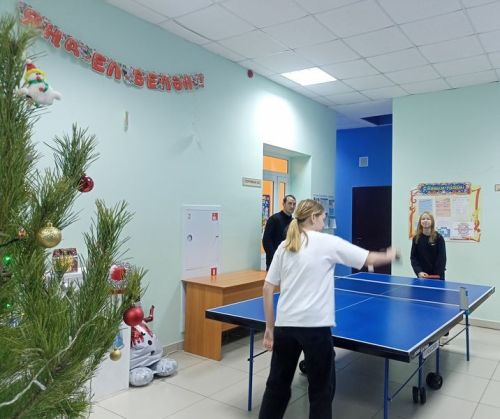 Рождественский турнир по настольному теннису в Русском Макулово
