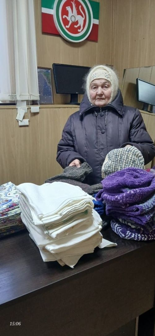 Верхнеуслонские волонтеры после праздников возобновили помощь фронту