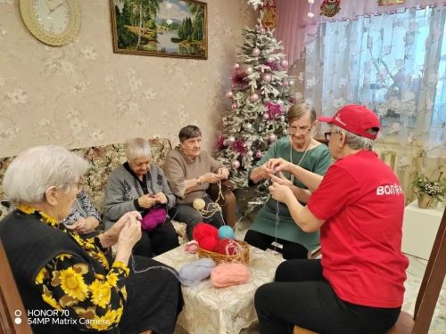 В Верхнеуслонском Доме-интернате вязание помогает в реабилитации