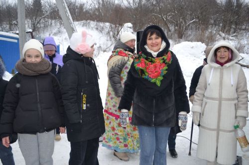 В Печищах отметили Крещение фольклором, соблюдая традиционные обряды
