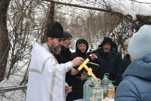 В Печищах отметили Крещение фольклором, соблюдая традиционные обряды