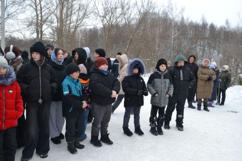 В Печищах отметили Крещение фольклором, соблюдая традиционные обряды