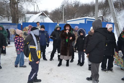 В Печищах отметили Крещение фольклором, соблюдая традиционные обряды