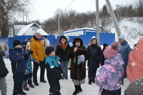 В Печищах отметили Крещение фольклором, соблюдая традиционные обряды