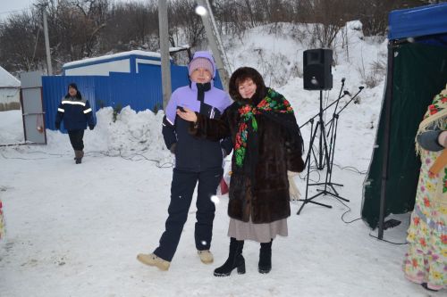 В Печищах отметили Крещение фольклором, соблюдая традиционные обряды