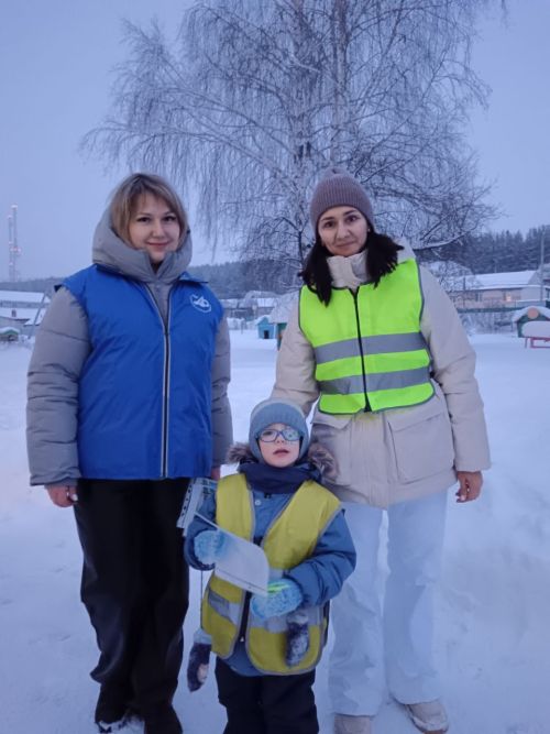 Верхнеуслонские дошколята провели акцию за безопасность на дороге