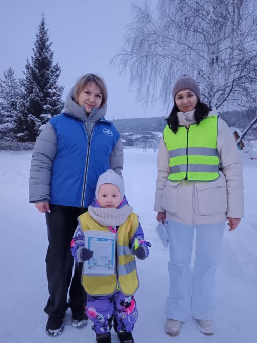 Верхнеуслонские дошколята провели акцию за безопасность на дороге