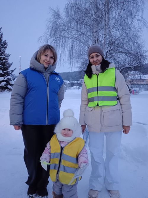 Верхнеуслонские дошколята провели акцию за безопасность на дороге