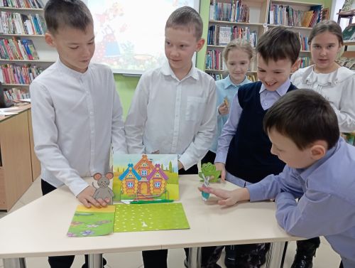 В Верхнеуслонской гимназии прошла сказочная игра-квиз для детей