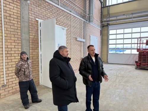 В Набережных Морквашах строят новую станцию техобслуживания