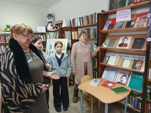 Детям в Татарско-Макуловской библиотеке рассказали о Габдулле Тукае