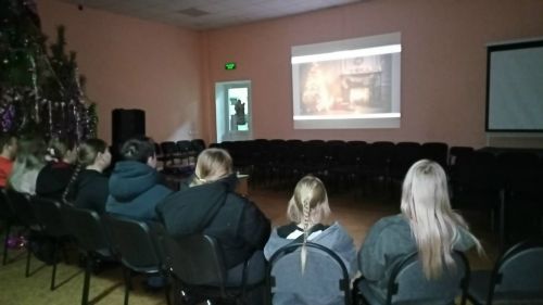 Час рождественских историй для молодёжи прошёл в Кильдеевском СДК