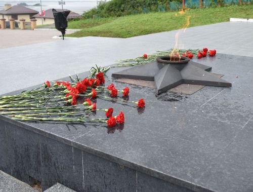 Белые журавли хранят память о погибших солдатах