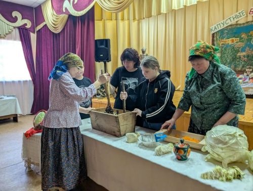 Кильдеевские школьники познакомились с народными традициями