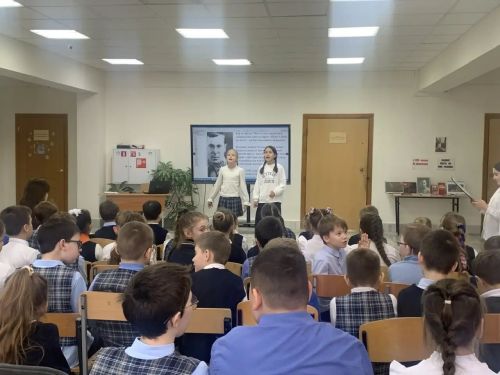 Школьники Набережных Моркваш почтили память поэта-героя Мусы Джалиля