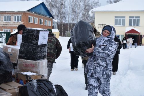 Очередной конвой из Верхнеуслонского района отправился к бойцам СВО