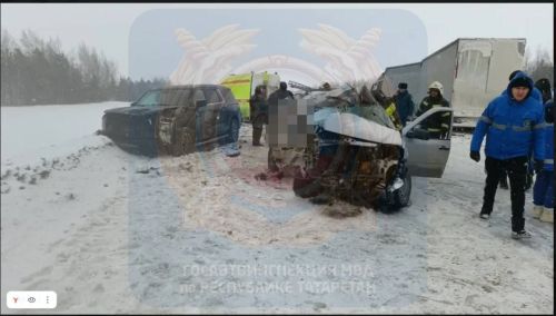 Смертельное ДТП в Татарстане: водитель выехал на встречку и погиб
