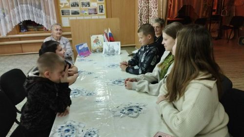 Патриотический час о верности Отчизне провели в Ямбулатовском ДК