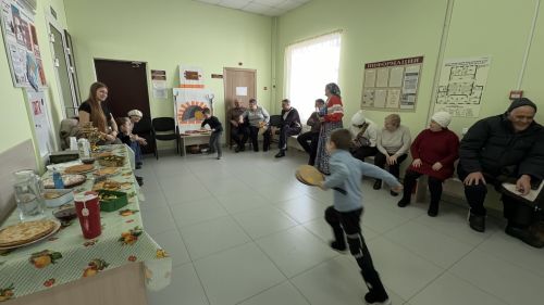 Широкая Масленица в Майдане объединила село хороводом и блинами