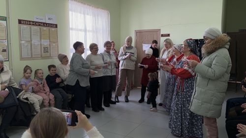 Широкая Масленица в Майдане объединила село хороводом и блинами